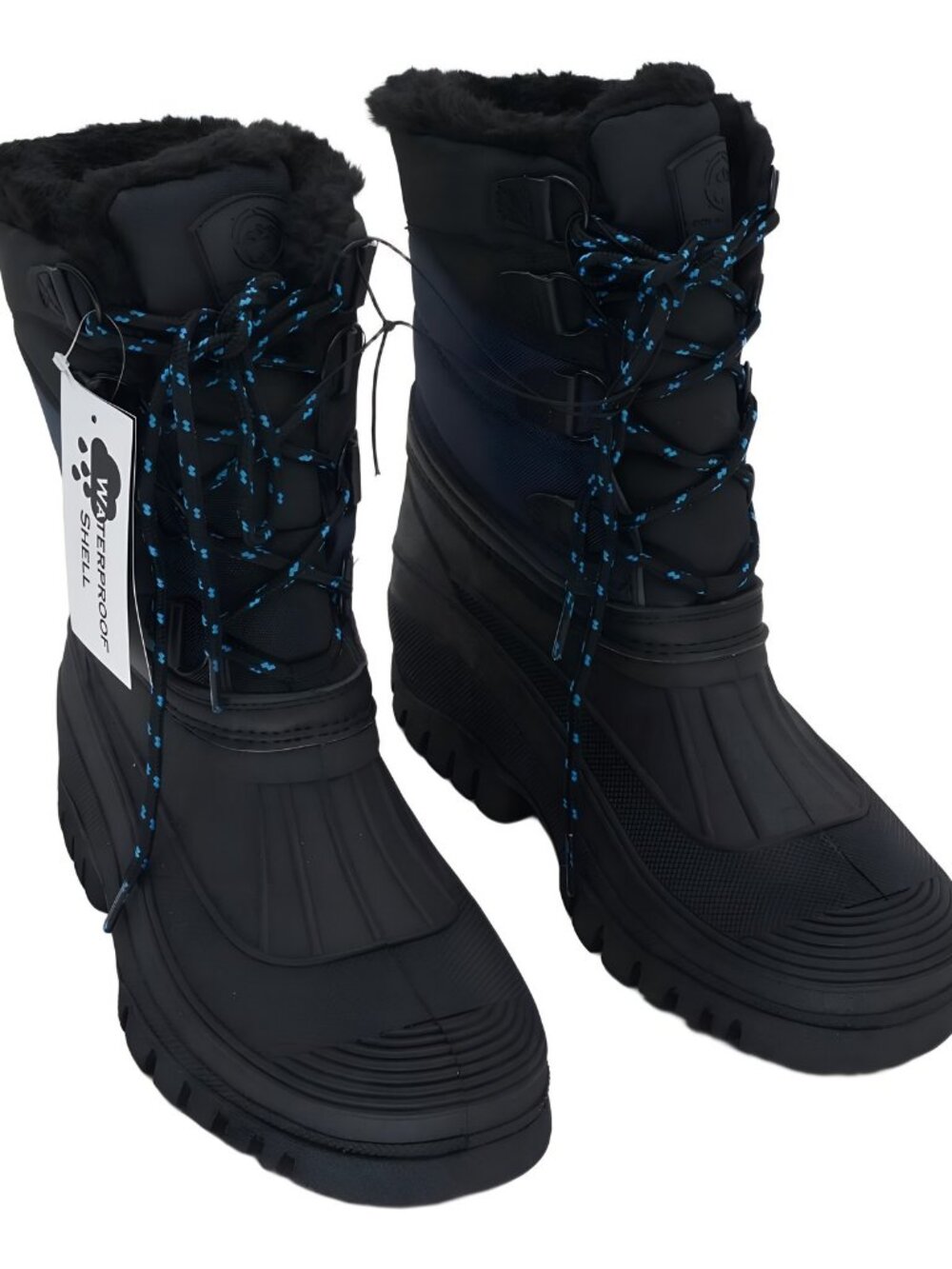 Polar Range Men's Decker Cold Weather Snow Boots Navy Size 8